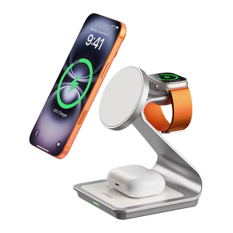 3-in-1 Magnetic Charging Station