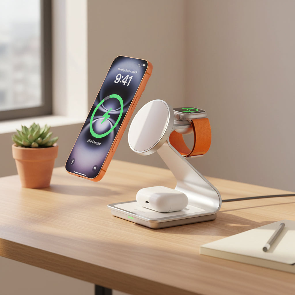 Three devices. One clean setup.